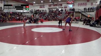 115 lbs Cons. Round 2 - Grace Alderman, Camanche vs Ariani Roberts, Bellevue