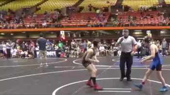 95 lbs Quarterfinal - Trayton Weiss, Hill City vs Ned Kauffman, Pheonix Matt Club