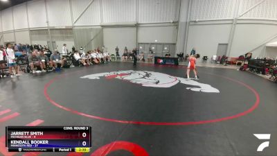 100 lbs Semis & 3rd Wb (16 Team) - Jarrett Smith, Michigan Blue vs Kendall Booker, Minnesota Red