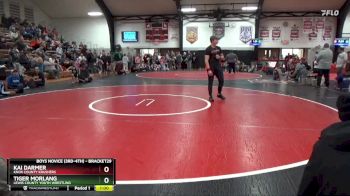 Cons. Round 1 - Kai Darmer, Knox County Krushers vs Tiger Morlang, Lewis County Youth Wrestling