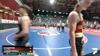 4A-138 lbs Champ. Round 1 - Ty Thompson, Star Valley vs Cameron Kendall, Star Valley