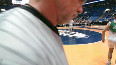 190 lbs Finals (8 Team) - Riley Tellers, New Lenox (Providence Catholic) vs Foley Calcagno, Elmhurst (IC Catholic)