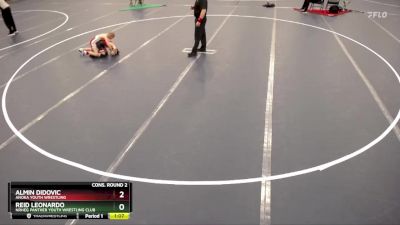 Cons. Round 2 - Reid Leonardo, NRHEG Panther Youth Wrestling Club vs Almin Didovic, Anoka Youth Wrestling