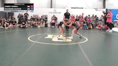 35 lbs Rr Rnd 6 - Aubrey Kidwell, Ohio Outcasts - W vs Mackenzie Quarles, Apex (OH) Girls - W