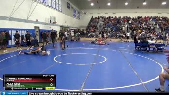 145 lbs Cons. Round 1 - Alex Jeha, Canyon High School vs Gabriel Gonzalez, Downey
