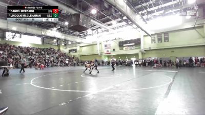 138 lbs Semifinal - Lincoln McClenahan, GRANADA HILLS vs Daniel Mercado, SAN FERNANDO