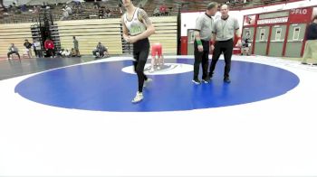 144 lbs Quarterfinal - Kaleb Wilburn, Milan Tribe vs Jacob Junkin, South Putnam