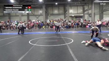 120 lbs Champ. Round 1 - Graysea Gardenhire, Clearwater vs Madison Polson, Garden City Wrestling Club
