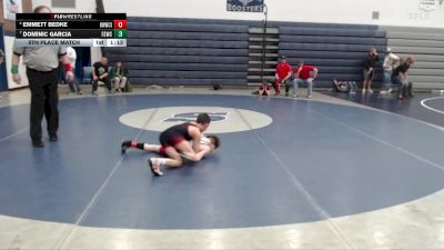 67 lbs 5th Place Match - Dominic Garcia, Fighting Squirrels Wrestling Club vs Emmett Bedke, Oakley Hornets Wrestling Club Inc.