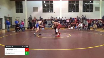 285 lbs Prelims - Jayson Montgomery-Scott, Brother Martin High School vs Hudson Jones, Charlotte Christian School