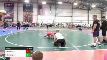 120 lbs Rr Rnd 2 - Jax Meyer, Iron Horse White vs Ethan Gonzaga, Ride Out Wrestling Club Blue