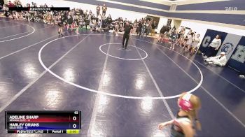 62 lbs Round 3 (6 Team) - Adeline Sharp, Nevada Elite vs Harley Orians, Gold Rush