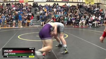 165 lbs Cons. Round 1 - Gabe Aponte, Steele vs Jack Wise, No. Royalton