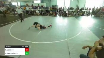 85 lbs Rr Rnd 2 - Samuel Lopez, Grindhouse WC vs Jessie Valenzuela, Rough House