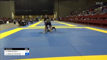 ADAM WARDZINSKI vs JOAO ARAUJO SILVA DA COSTA 2023 Pan IBJJF Jiu-Jitsu No-Gi Championship