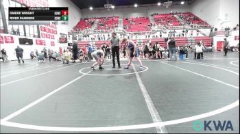110-120 lbs Rr Rnd 1 - Draven Tyree, Hennessey Takedown Club vs Jaxon Johnson, Choctaw Ironman