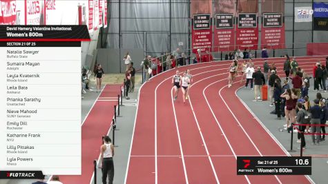 Women's 800m, Prelims 21