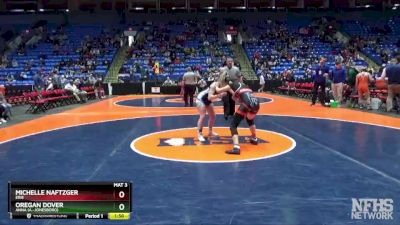 120 lbs Cons. Round 1 - Oregan Dover, Anna (A.-Jonesboro) vs Michelle Naftzger, Erie