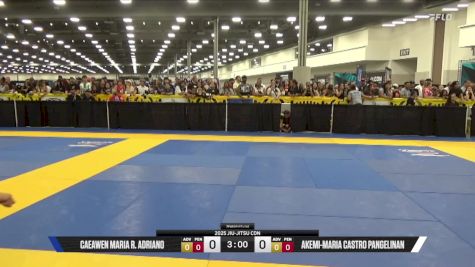 Akemi-Maria Castro Pangelinan vs Caeawen Maria R. Adriano 2025 Jiu-Jitsu CON