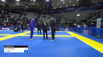 MARCOS ROBERTO vs SEONGHYEON JOO 2024 European Jiu-Jitsu IBJJF Championship