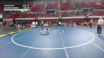 105 lbs Round 4 - 3rd Wb (16 Team) - Giuliana Rios, Conroe Woodlands College Park vs Alejandra Munguia, Northwest Eaton