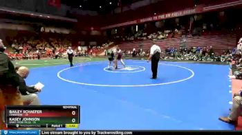 285 lbs D2/d3 - Semi-finals (sat 10:00am.) - Kasey Johnson, Saint Croix Falls vs Bailey Schaefer, Fennimore