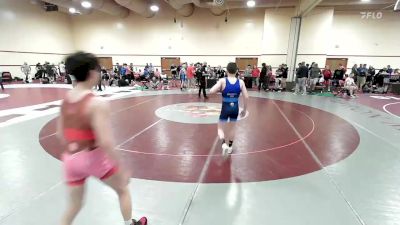 55 kg Cons 16 #2 - Seach Hibler, New Jersey vs Bo Bassett, Bishop McCort High School Wrestling