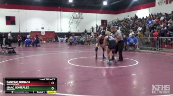 120 lbs Cons. Round 2 - Isaac Gonzalez, Western vs Santino Nonaca, San Clemente