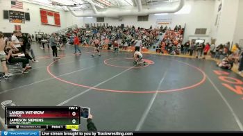 132B Round 3 - Jameson Siemens, Natrona County vs Landen Withrow, Riverton