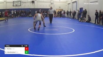 138 lbs Quarterfinal - Zach Watts, Clovis North vs Dara Heydarpour, Palo Alto Hs