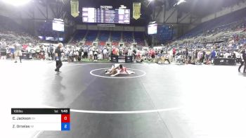 106 lbs Rnd Of 32 - Cooper Jackson, Oklahoma vs Zaiyahn Ornelas, Nebraska