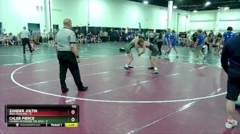 132 lbs Round 2 (6 Team) - Caleb Pierce, Camden Outsiders The Socs vs Zander Joltin, Ohio Titan Red