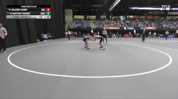 125 lbs Cons. Round 3 - 6 Leland Camp, Reinhardt vs 14 Matteo Vargo, Cumberlands