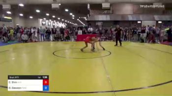 41 kg Round Of 16 - Carter Shin, Integrity Wrestling Club vs Drew Dawson, Roseburg Mat Club /Umpqua Valley Wrestling Associaction