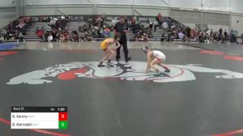 73 lbs Semifinal - Sean Kenny, East Coast Bandits vs Brighton Karvoski, East Coast Bandits