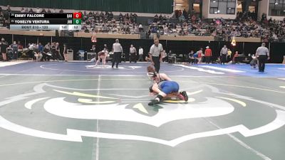 120 lbs Cons. Round 2 - Yoselyn Ventura, James Hubert Blake vs Emmy Falcone, Queen Annes County High School