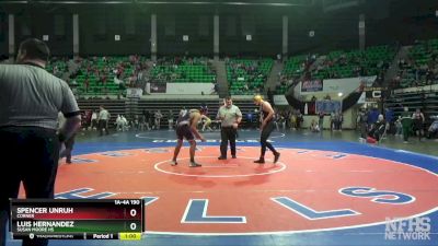 1A-4A 190 Cons. Round 2 - Luis Hernandez, Susan Moore Hs vs Spencer Unruh, Corner