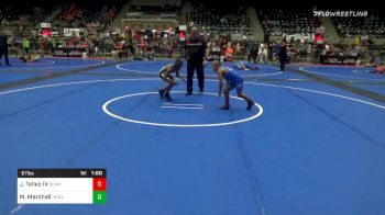 67 lbs Consolation - Jose Tellez IV, Daniel Cormier Wrestling vs Mikeil Marshall, Team Of Hard Knox