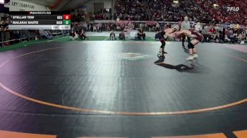3A 144 lbs Semifinal - Stellar Tew, West Side vs Malakai Narte, Nampa Christian