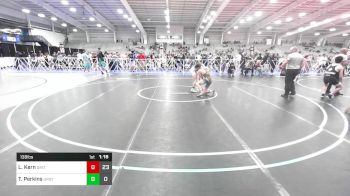 138 lbs Rr Rnd 3 - Leo Kern, Grit Mat Club Red vs Tyler Perkins, Upstate Uprising