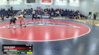 157 lbs 1st Place Match - Josey Jernegan, University Of Saint Mary (ks) vs Cayleb Atkins, Friends University