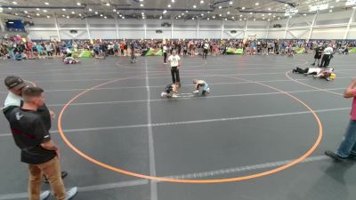 52 lbs Round 3 - Jaxton Wirick, Unattached vs Crew Leininger, Unattached
