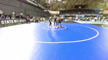 Boys 2A 144 lbs Cons. Semi - Ty Satiacum Jr, Orting vs Miguel Lopez, Lynden