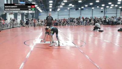 64 lbs Round 4 - 1:30pm Friday - Kohyn Deputy, POWA vs Adam Rasmussen, Minions
