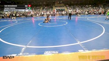 84 lbs Consi Of 32 #2 - Van Richardson, Prodigy Elite Wrestling vs Jacob Fumusa, Valiant Prep