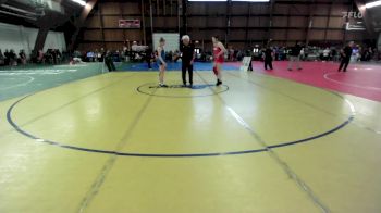 155 kg Rr Rnd 1 - Sarah Henckel, Blair Academy vs Rilee Kinsley, Valley Central / Deep Roots