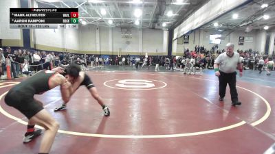 120 lbs Round Of 16 - Mark Altreuter, Wayland vs Aaron Ramponi, Rockland