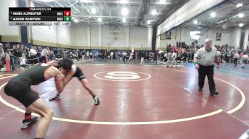 120 lbs Round Of 16 - Mark Altreuter, Wayland vs Aaron Ramponi, Rockland