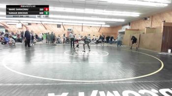 160 lbs Consi Of 4 - Marc Saracinaj, Shavertown vs Kanaje Brickus, Harrisburg