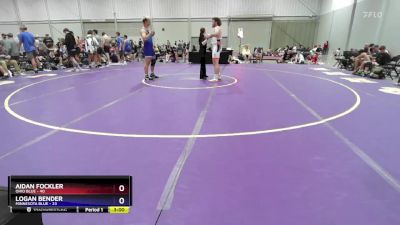 285 lbs Placement Matches (16 Team) - Aidan Fockler, Ohio Blue vs Logan Bender, Minnesota Blue